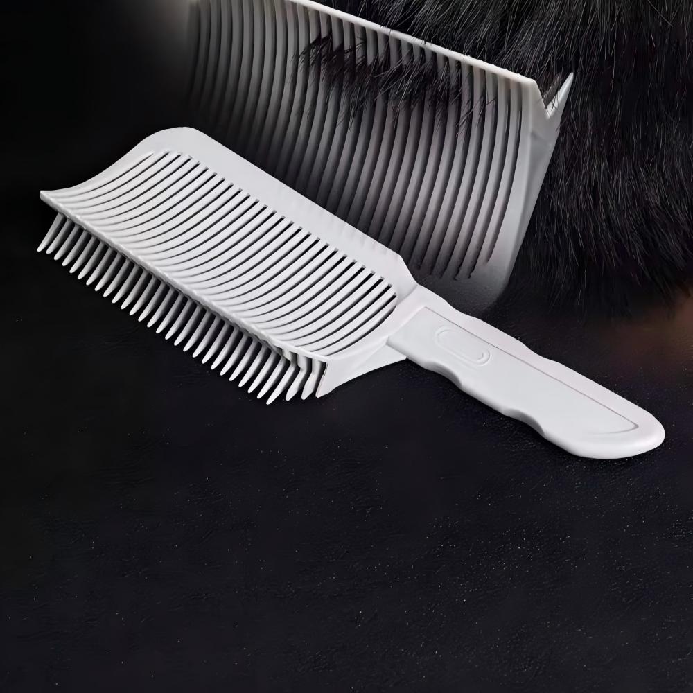 Men'S Grooming Hair - フェーディングコームプロフェッショナル理髪クリッパーブレンディングフラットトップヘアカットコーム男性用耐熱フェードブラシサロンスタイリングツール