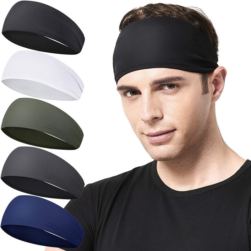 Men'S Grooming Tape - スポーツヘッドバンドランニングフィットネス汗止めバンド弾性吸収汗サイクリングジョグテニスヨガジムヘッドバンドヘア包帯男性女性
