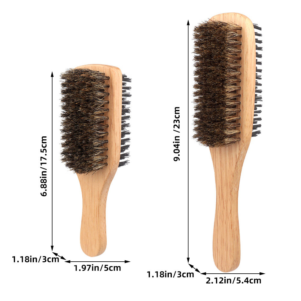 2個セット 両面使える猪毛ヘアブラシ メンズグルーミング ひ - Men'S Grooming Hair のレビューと価格
