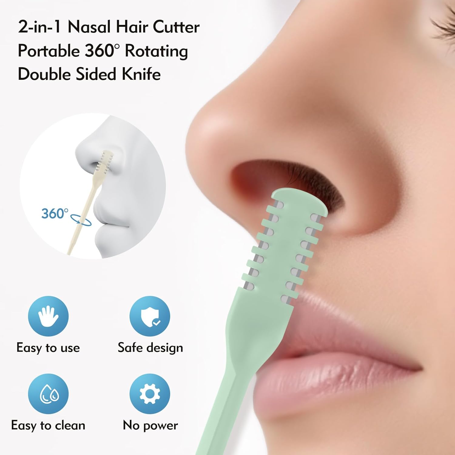 5/20/50個入り 2-in-1 鼻毛カッター、アップグレ - Men'S Grooming Hair のレビューと価格