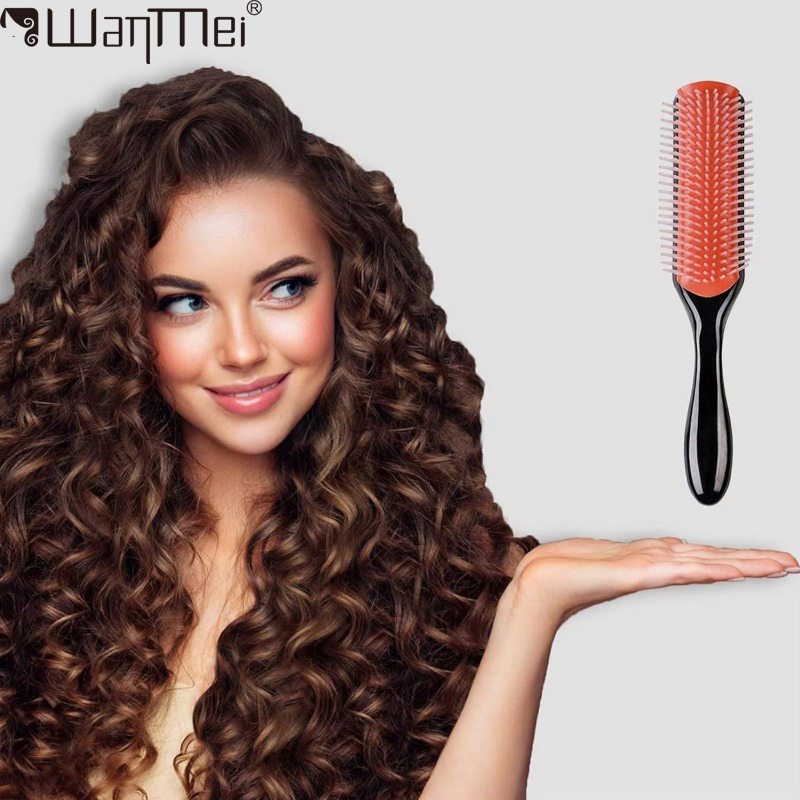 WANMEIスタイリングカーリーヘアブラシ、自然な太い巻き毛 - Men'S Grooming Hair のレビューと価格