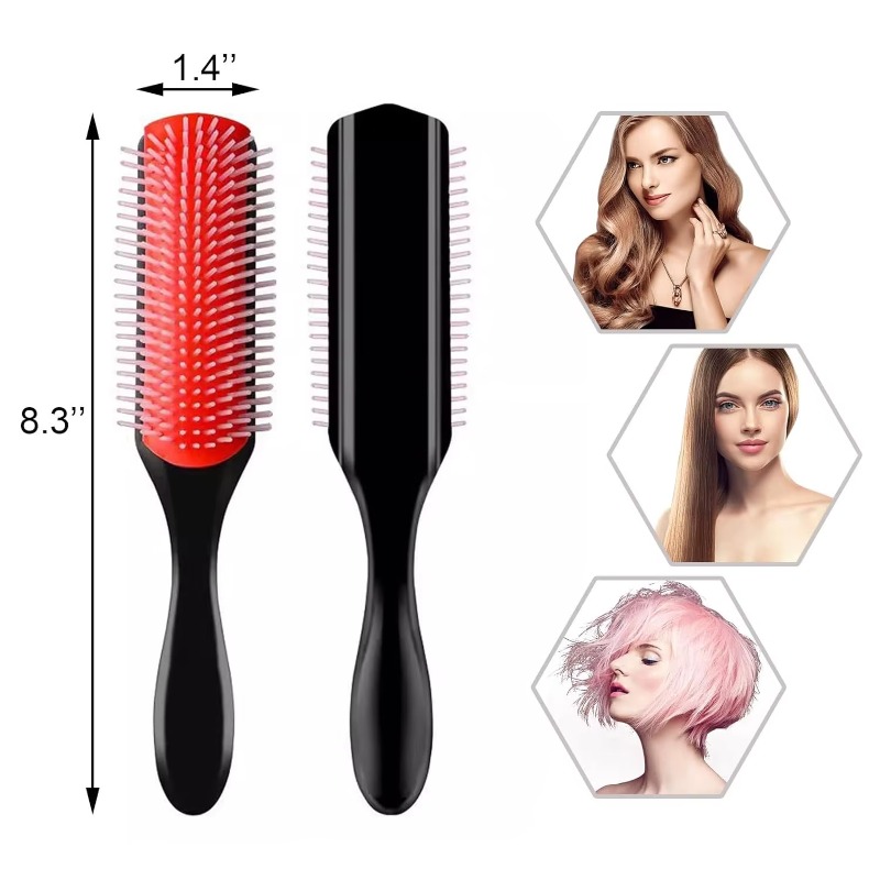 WANMEIスタイリングカーリーヘアブラシ、自然な太い巻き毛 - Men'S Grooming Hair のレビューと価格