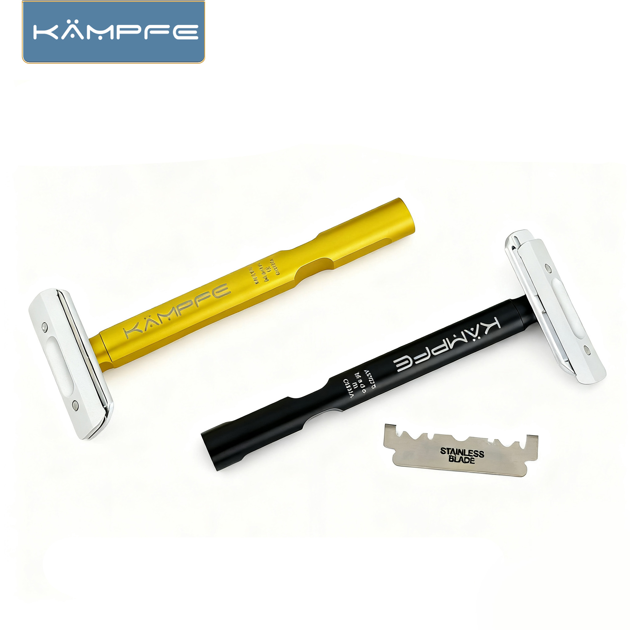 KAMPFE アルミ CNC 彫刻シングルブレード安全シェー - Men'S Grooming Blade のレビューと価格