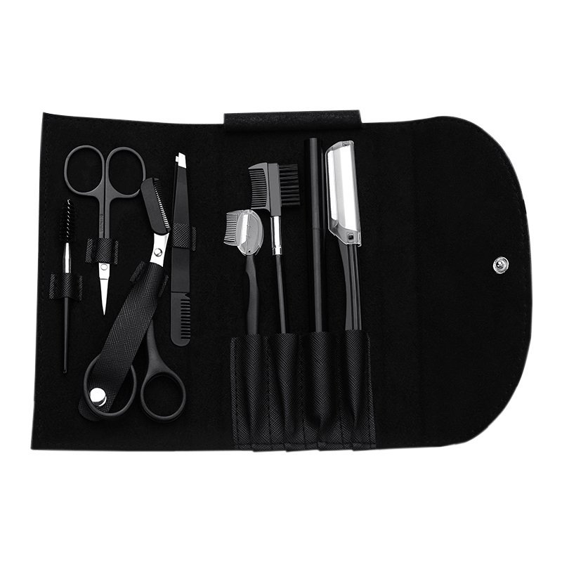 8点入り眉毛グルーミングキット、眉毛シェイパー、アイブロウペ - Men'S Grooming Essentials のレビューと価格