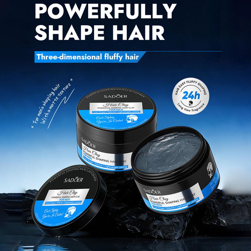 マットヘアスタイリングクレイ強力ホールド非脂っこいヘアワック - Men'S Grooming Hair のレビューと価格