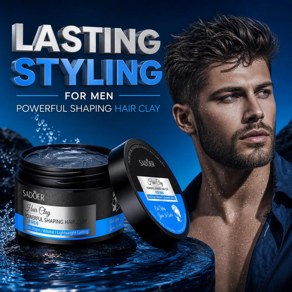 メンズヘアスタイリングクレイ 強力ホールド マット仕上げ ヘ - Men'S Grooming Hair のレビューと価格