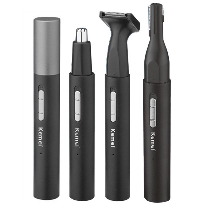 Kemei Pro 充電式鼻毛トリマーペンひげグルーミングキ - Men'S Grooming Essentials のレビューと価格