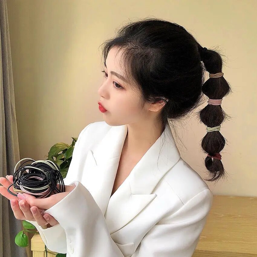 男性と女性のための弾性ゴムバンド,髪のための細かいヘアバンド - Men'S Grooming Tape のレビューと価格