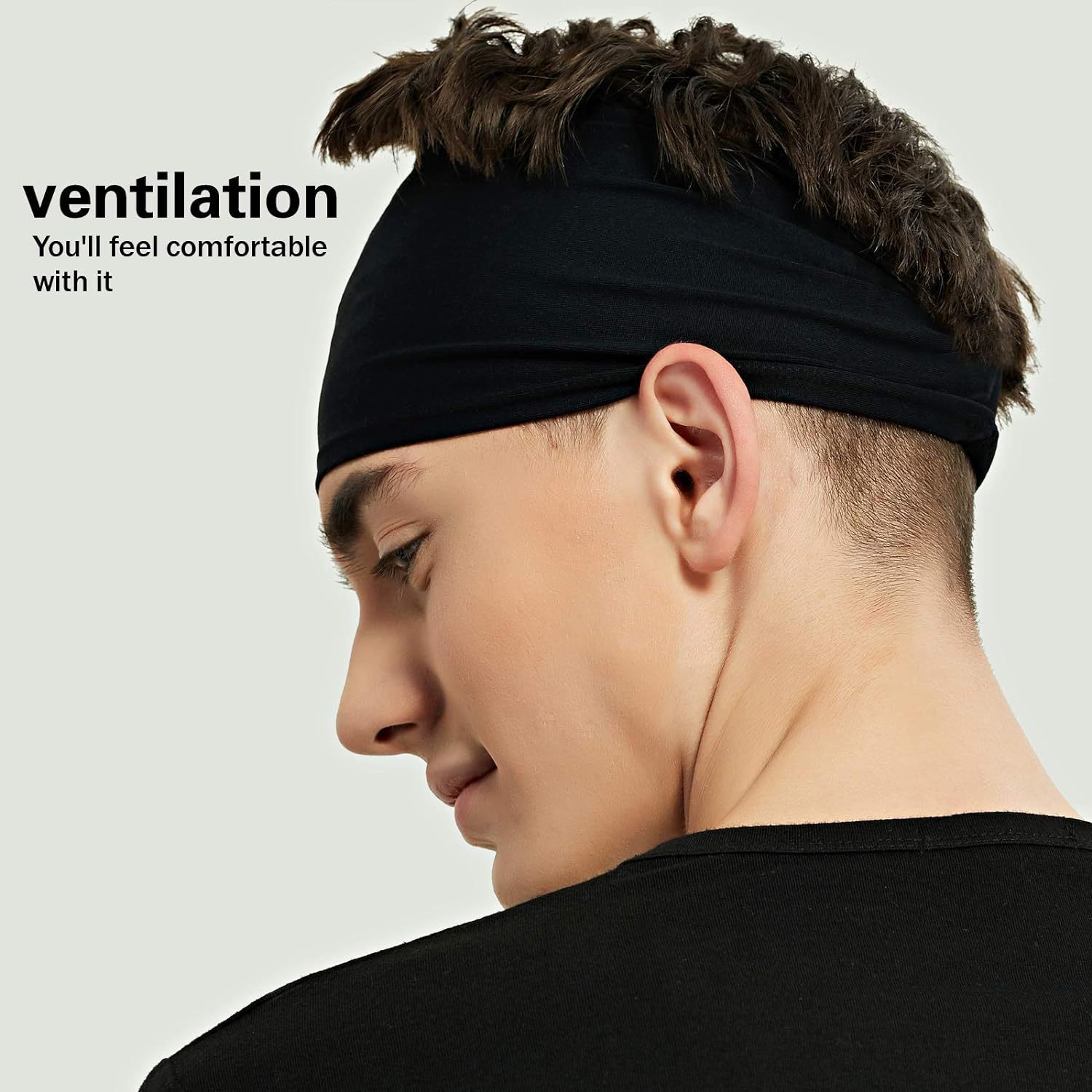 スポーツヘッドバンドランニングフィットネス汗止めバンド弾性吸 - Men'S Grooming Tape のレビューと価格